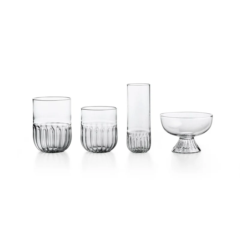 Blown Glasses ROUTINE Set by Matteo Cibic for Paola C.