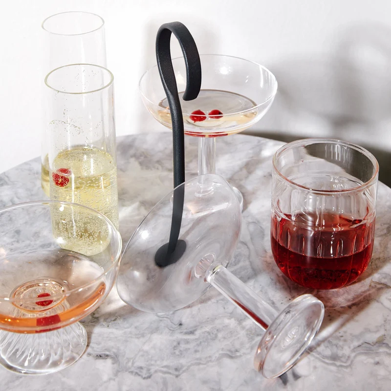 Blown Glasses ROUTINE Set by Matteo Cibic for Paola C.