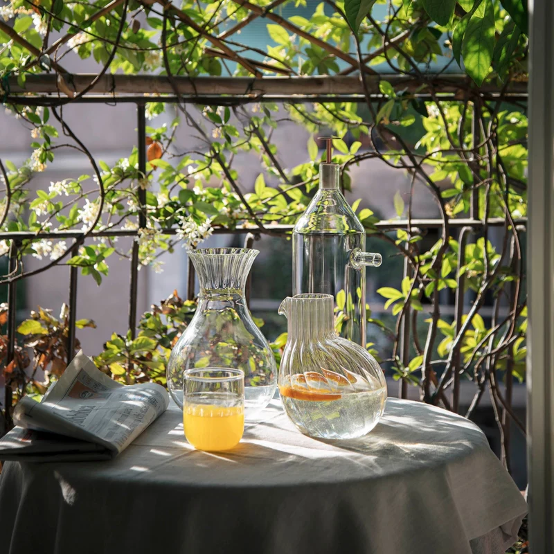 Blown Glasses ROUTINE Set by Matteo Cibic for Paola C.