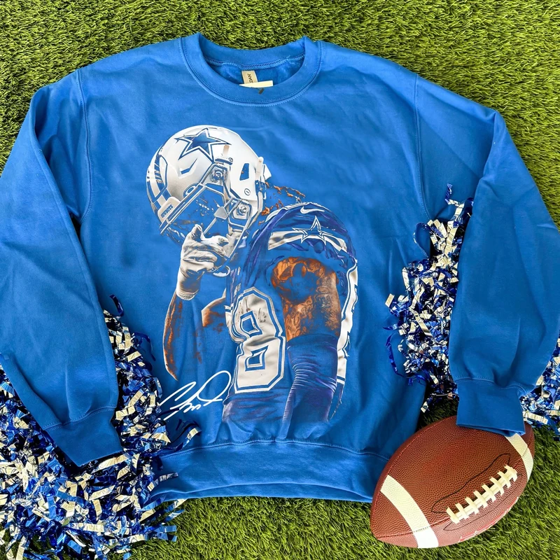 Lamb Sweatshirt in Blue