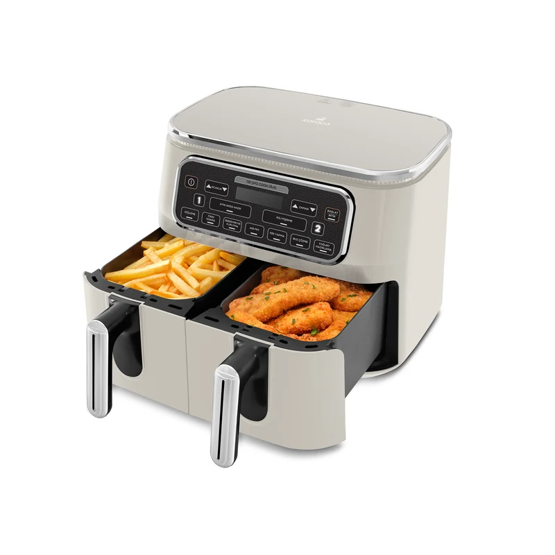 Karaca Air Pro Cook Duo Köz XXXL Airfryer Iconic Beige 8L