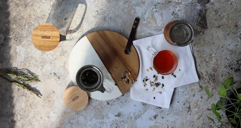 Ogo living | Gustave doppelwandige Teetasse Glastasse Tasse | Glas | 350 ml