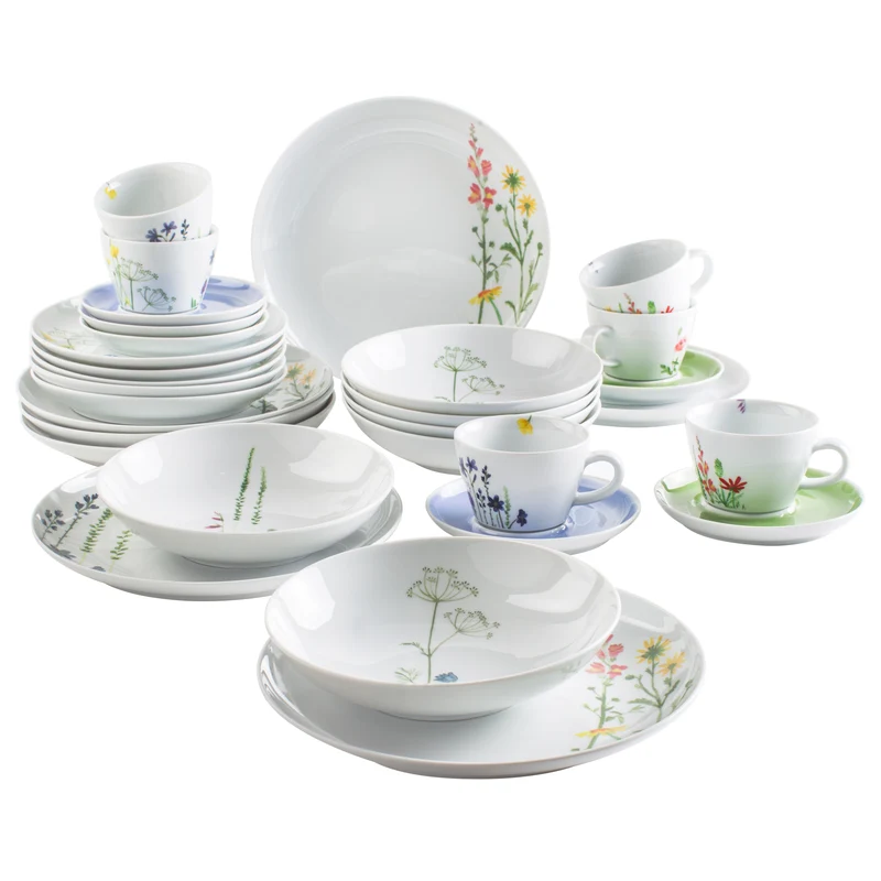 KAHLA Five Senses Wildblume Kombiservice 30tlg. Wildblume