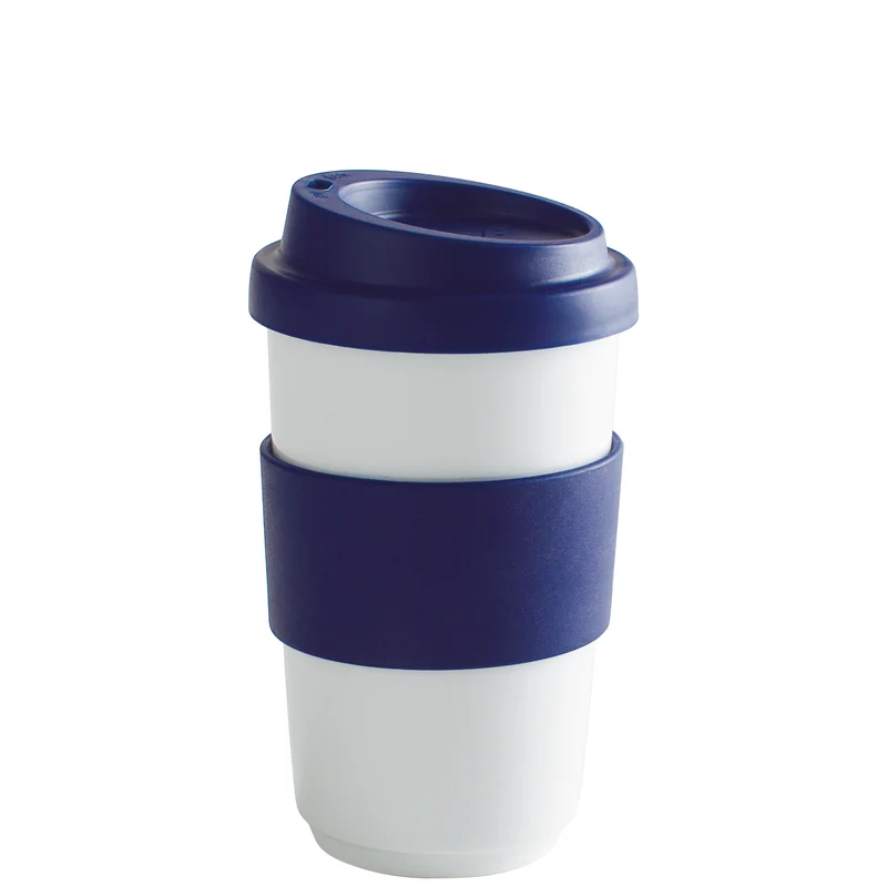 KAHLA fillit Becher 0,40 l + Trinkdeckel royal blue