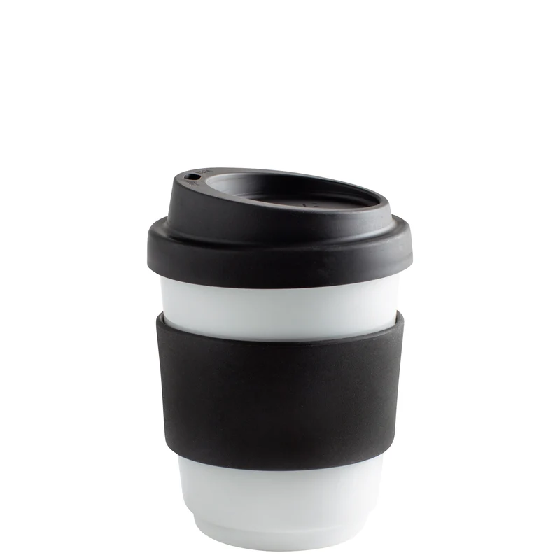 KAHLA fillit Becher 0,27 l + Trinkdeckel pure black
