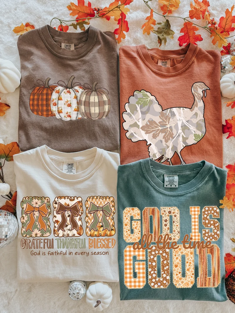 Fall Comfort Colors Tees