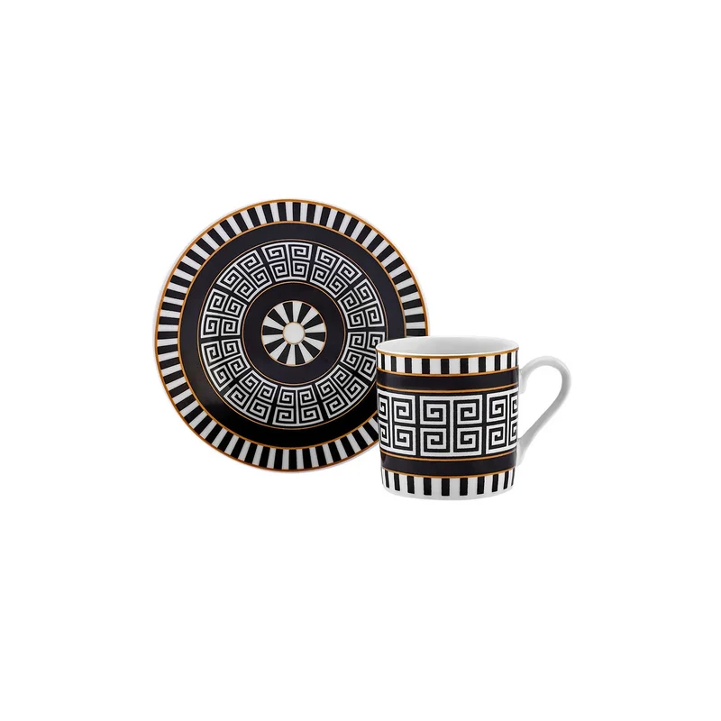 Karaca Helenistik für 6 Personen Kaffeetasse, 80 ml