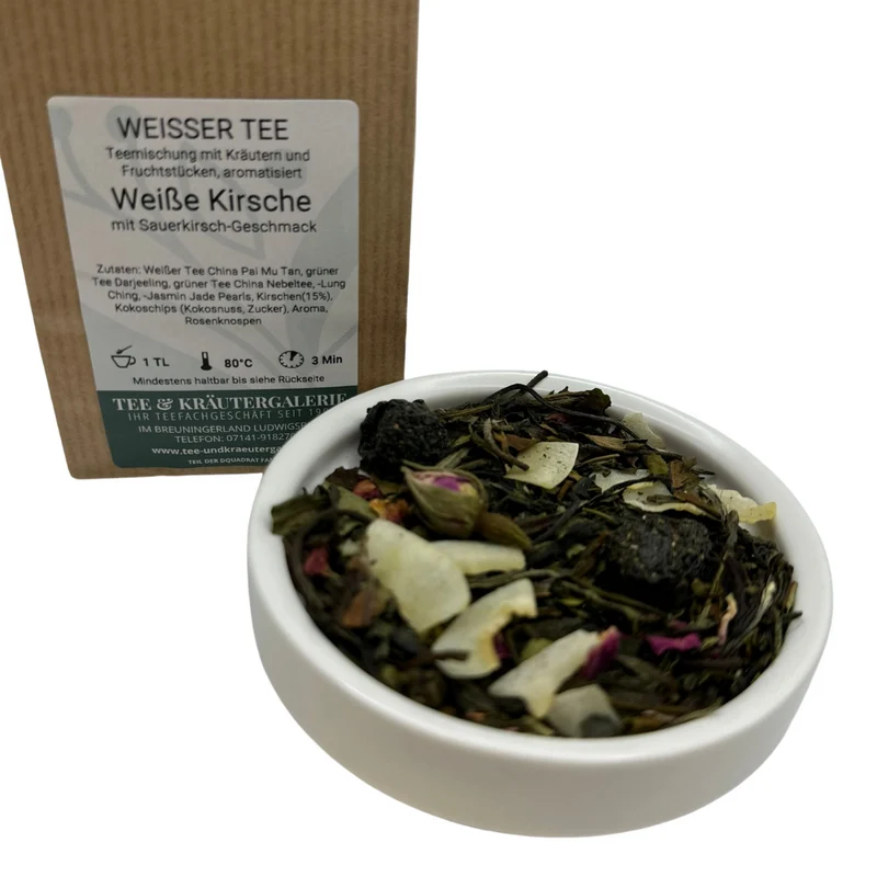China Weiße Kirsche | Weißer Tee | Aroma