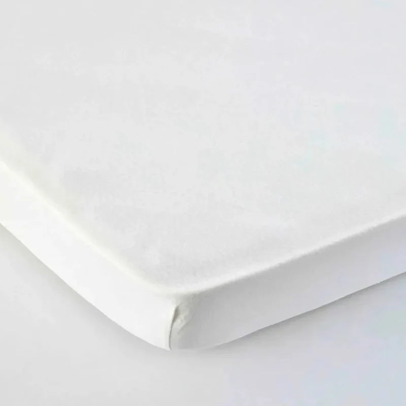 Karaca Home Jersey-Spannbetttuch, doppelt, weiß