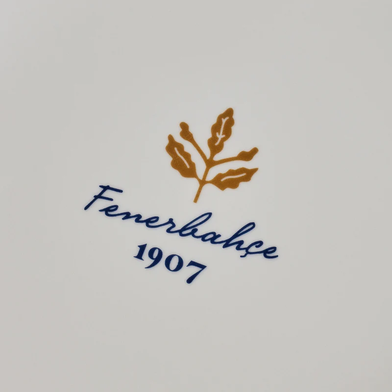 Karaca x Fenerbahçe Lizenziertes Forever Bone 24-teiliges Tafelservice für 6 Personen