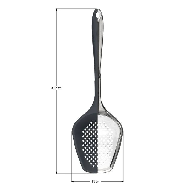 Seihschaufel türkis 36 cm