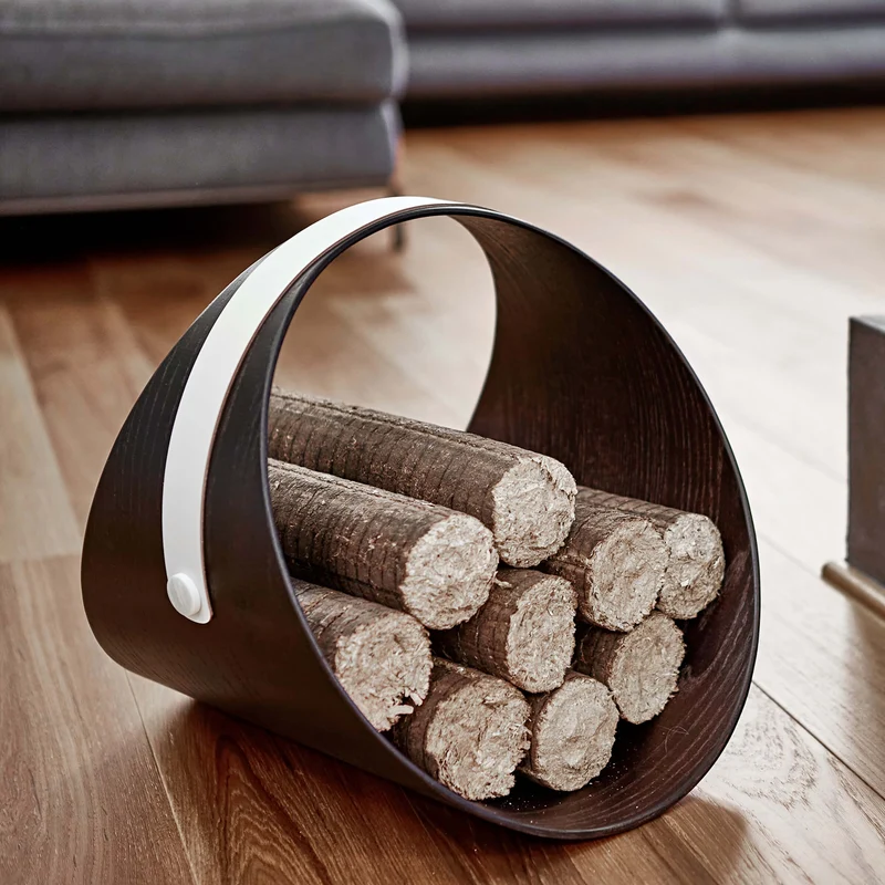 Firewood & Magazine Rack BEN by Ekaterina Borovkova for ADJ STYLE