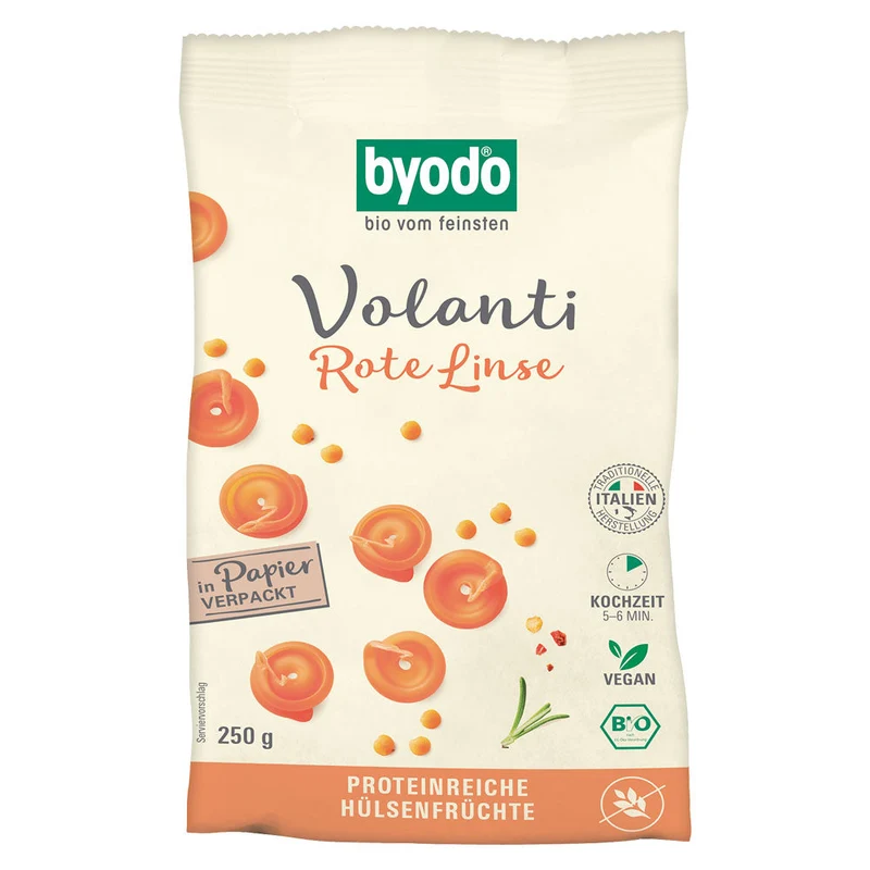 BYODO Volanti Rote Linsen 250g