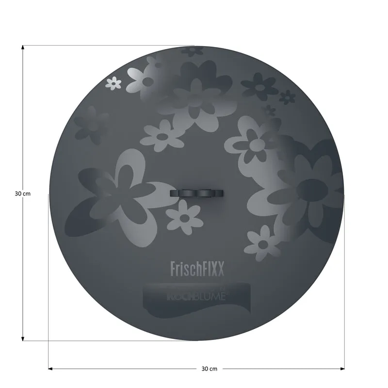 FrischFIXX 30cm anthrazit Silikondeckel