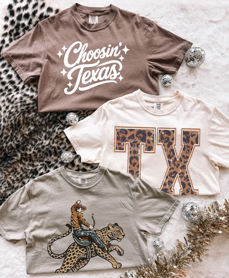 ADULT Texas Comfort Color Tees