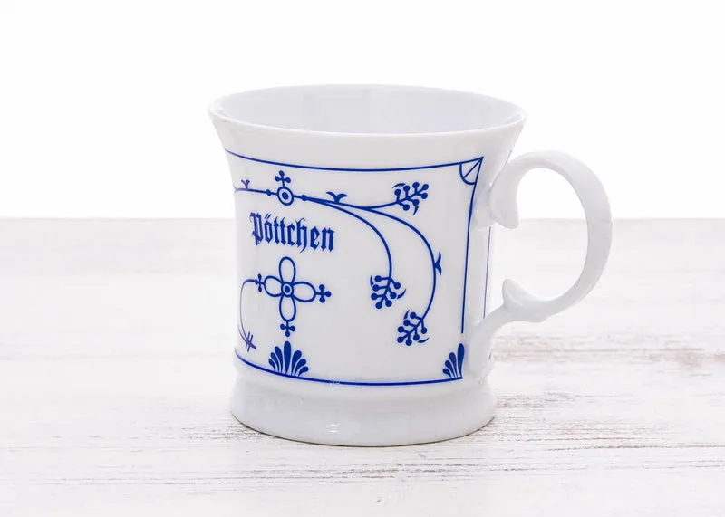 Friesenpöttchen Indisch Blau klein
