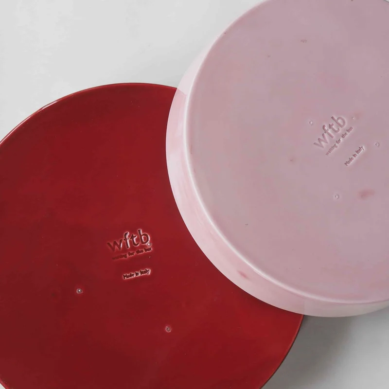 Ceramic Concentric Platters LA CERCHIA - I BASTIONI Set of Six by Germana Scapellato for Wtfb