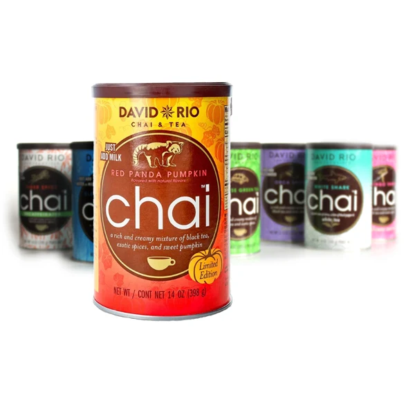 David Rio Red Panda Pumpkin Chai | Schwarztee | Aroma