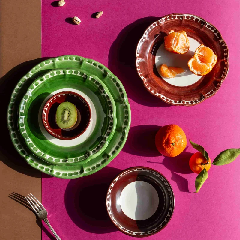 Ceramic Soup Plate VIETRI - I COLORATI by Germana Scapellato for Wtfb