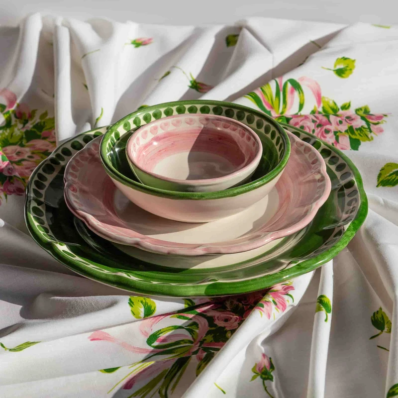 Ceramic Dinner Plate VIETRI - I COLORATI by Germana Scapellato for Wtfb