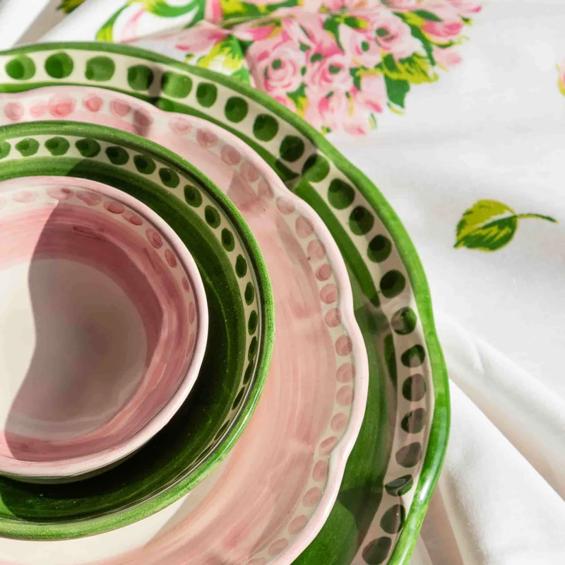 Ceramic Dinner Plate VIETRI - I COLORATI by Germana Scapellato for Wtfb