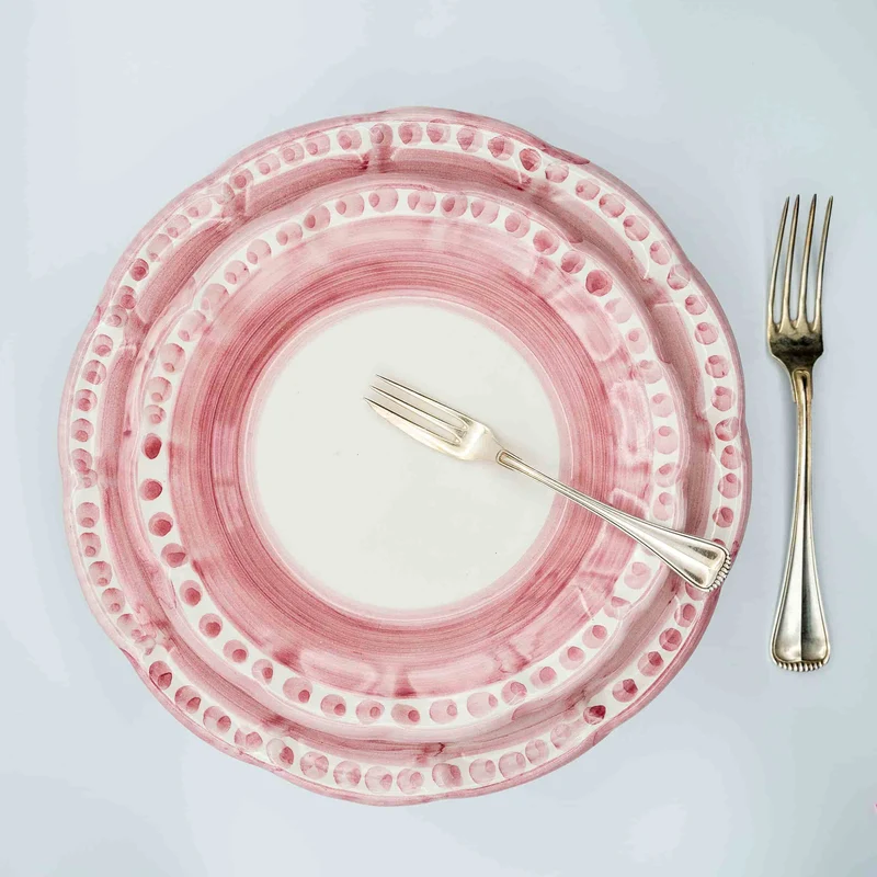 Ceramic Dinner Plate VIETRI - I COLORATI by Germana Scapellato for Wtfb