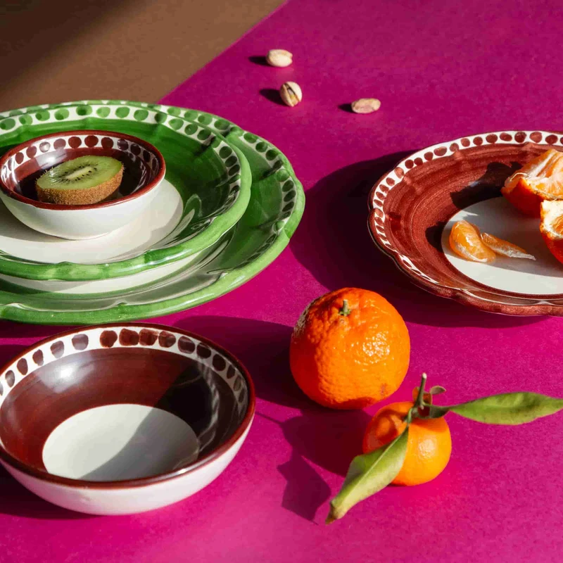 Ceramic Dinner Plate VIETRI - I COLORATI by Germana Scapellato for Wtfb