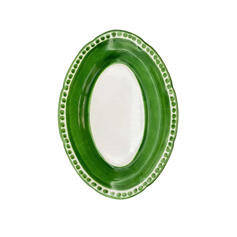 Ceramic Oval Serving Plate VIETRI - I COLORATI by Germana Scapellato for Wtfb