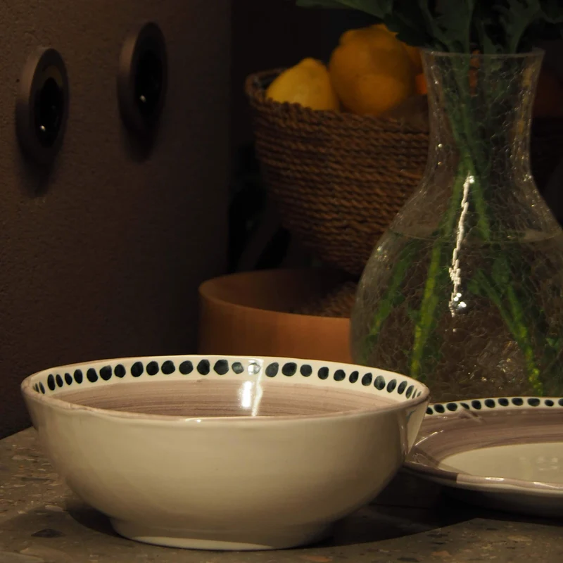 Ceramic Salad Bowl VIETRI - I COLORATI by Germana Scapellato for Wtfb