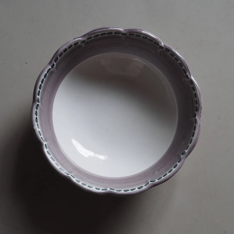 Ceramic Salad Bowl VIETRI - I COLORATI by Germana Scapellato for Wtfb