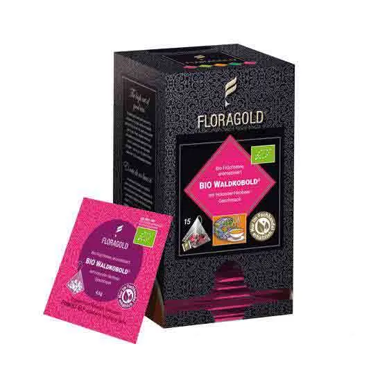 FLORAGOLD® Bio Waldkobold® | BIO | Früchtetee | Pyramidenbeutel
