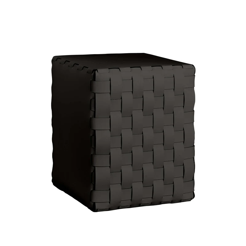Leather POUF by Ekaterina Borovkova for ADJ STYLE