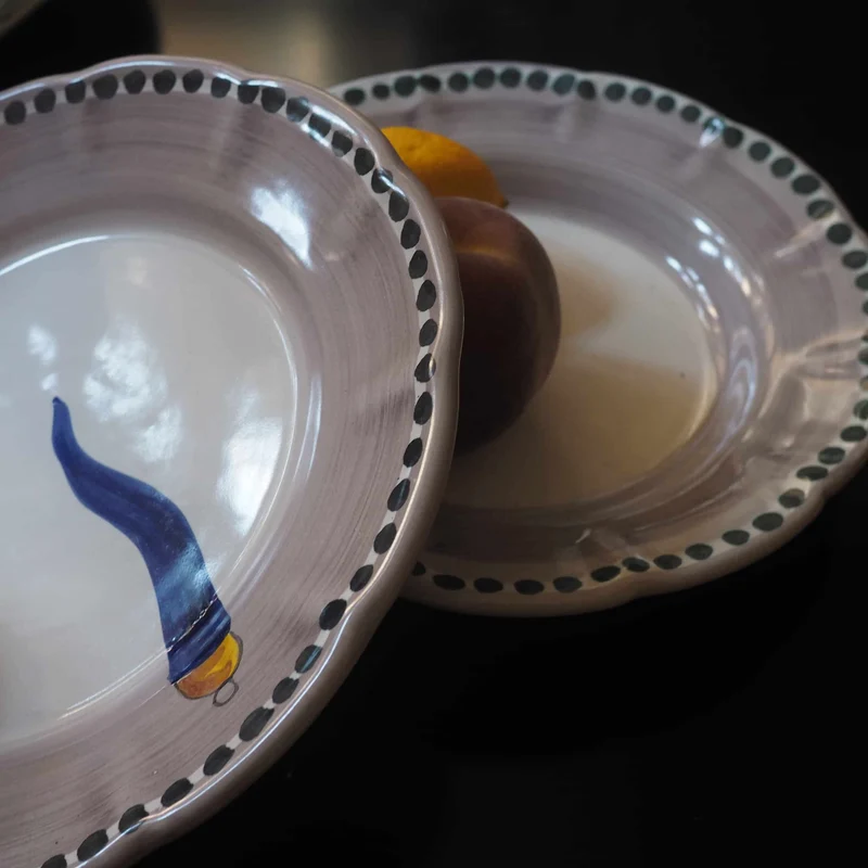 Ceramic Fruit Plate VIETRI - FORTUNA by Germana Scapellato for Wtfb
