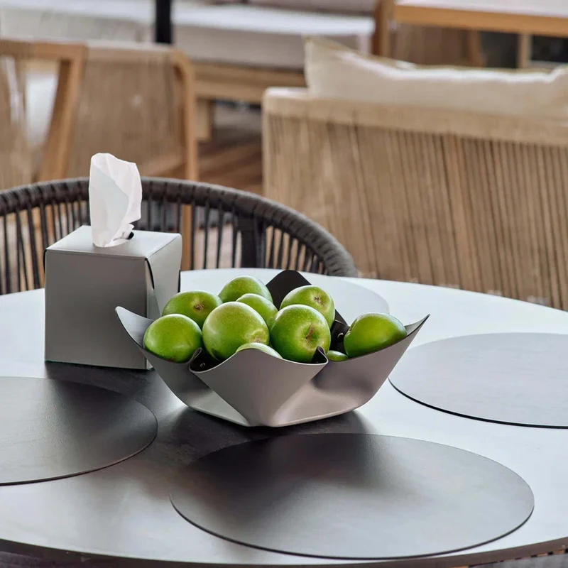 Leather FRUIT BOWL by Ekaterina Borovkova for ADJ STYLE