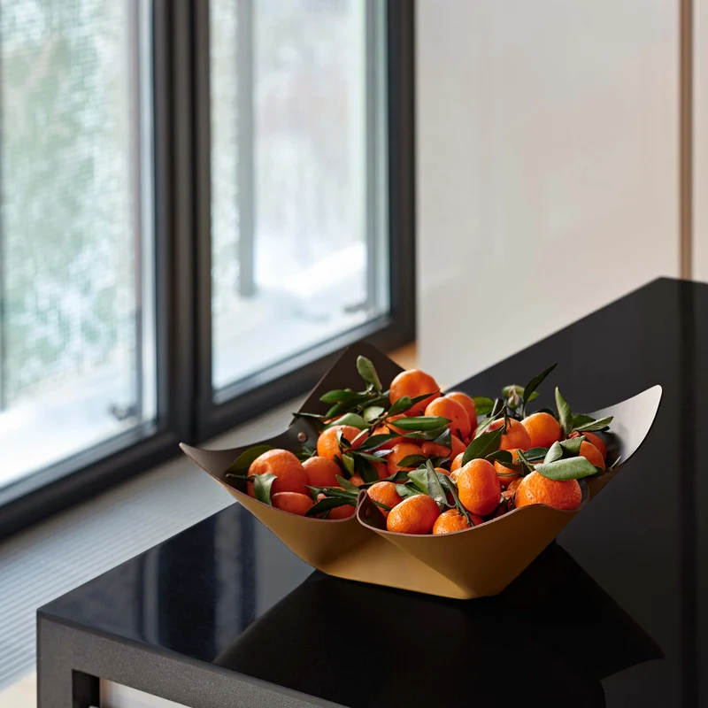 Leather FRUIT BOWL by Ekaterina Borovkova for ADJ STYLE