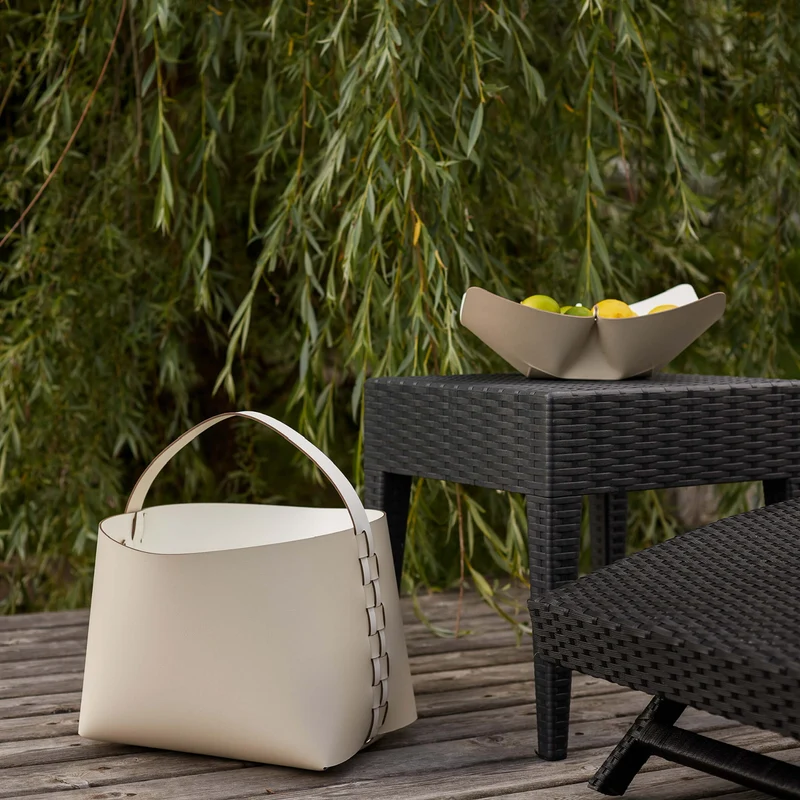 Leather FRUIT BOWL by Ekaterina Borovkova for ADJ STYLE