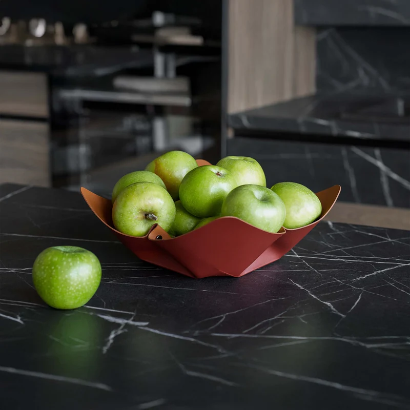 Leather FRUIT BOWL by Ekaterina Borovkova for ADJ STYLE