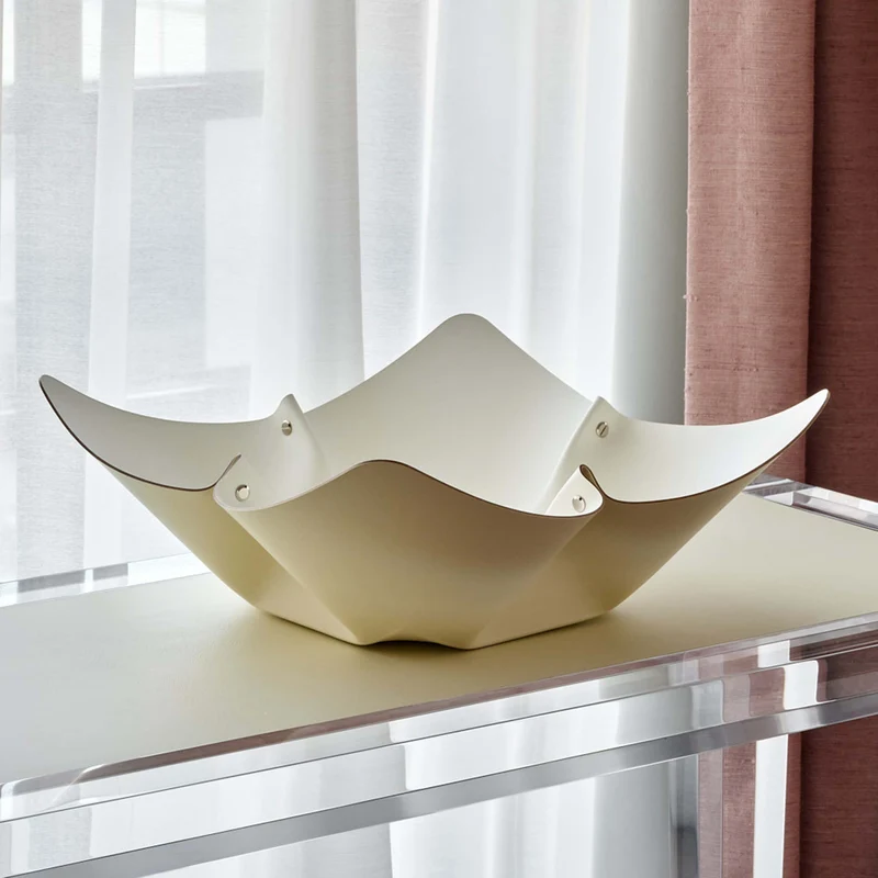 Leather FRUIT BOWL by Ekaterina Borovkova for ADJ STYLE