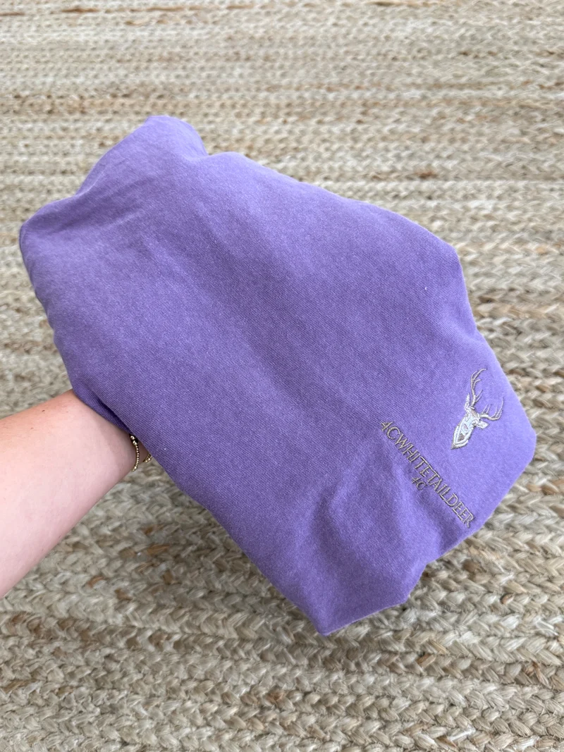 4C Whitetail Deer Grape Tee