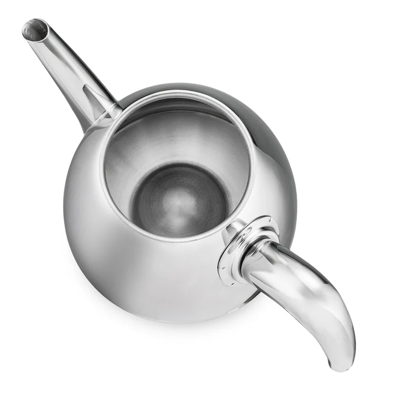 Jumbo 6500 Vollmetall-Teekessel-Set aus Edelstahl