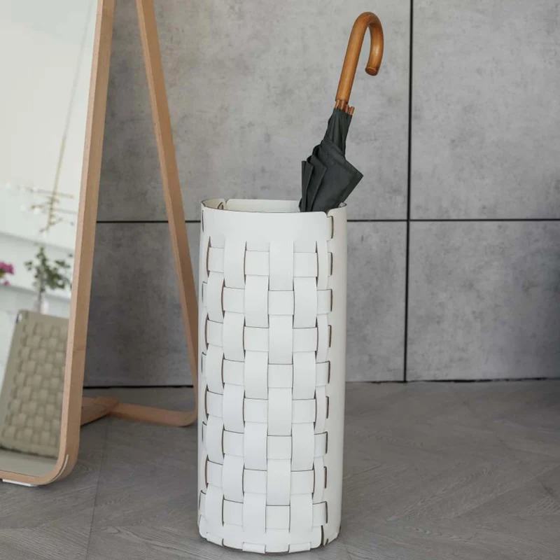 Leather Umbrella Stand BOTTEGA by Ekaterina Borovkova for ADJ STYLE