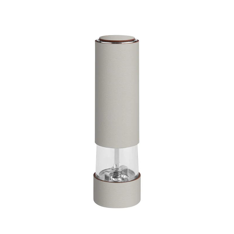 Electric Leather SALT & PEPPER MILL by Ekaterina Borovkova for ADJ STYLE