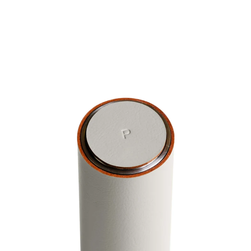 Electric Leather SALT & PEPPER MILL by Ekaterina Borovkova for ADJ STYLE