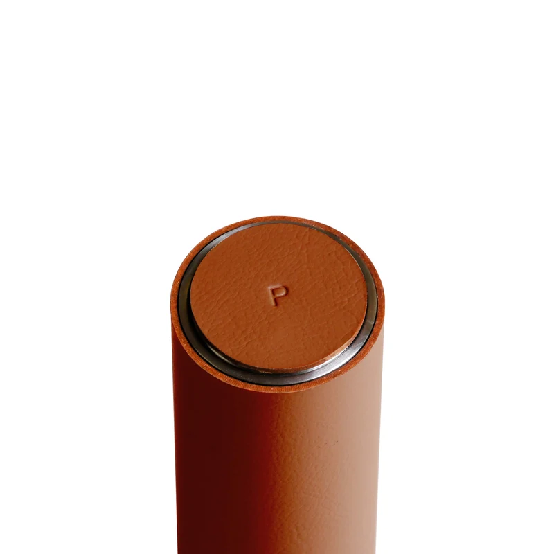 Electric Leather SALT & PEPPER MILL by Ekaterina Borovkova for ADJ STYLE