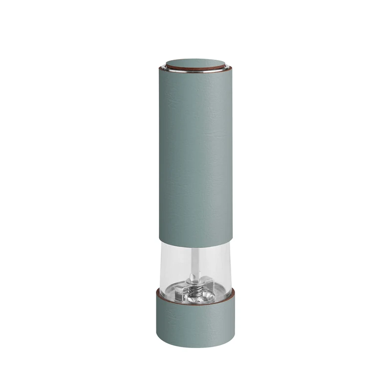 Electric Leather SALT & PEPPER MILL by Ekaterina Borovkova for ADJ STYLE