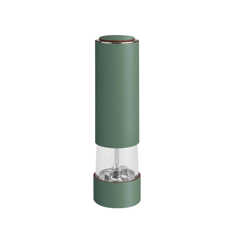 Electric Leather SALT & PEPPER MILL by Ekaterina Borovkova for ADJ STYLE