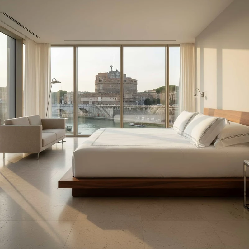 Egyptian Cotton Duvet Cover ESSE CHAIN by Cittadini