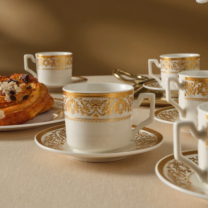 Karaca Nur Kaffeeservice für 6 Personen, 100 ml