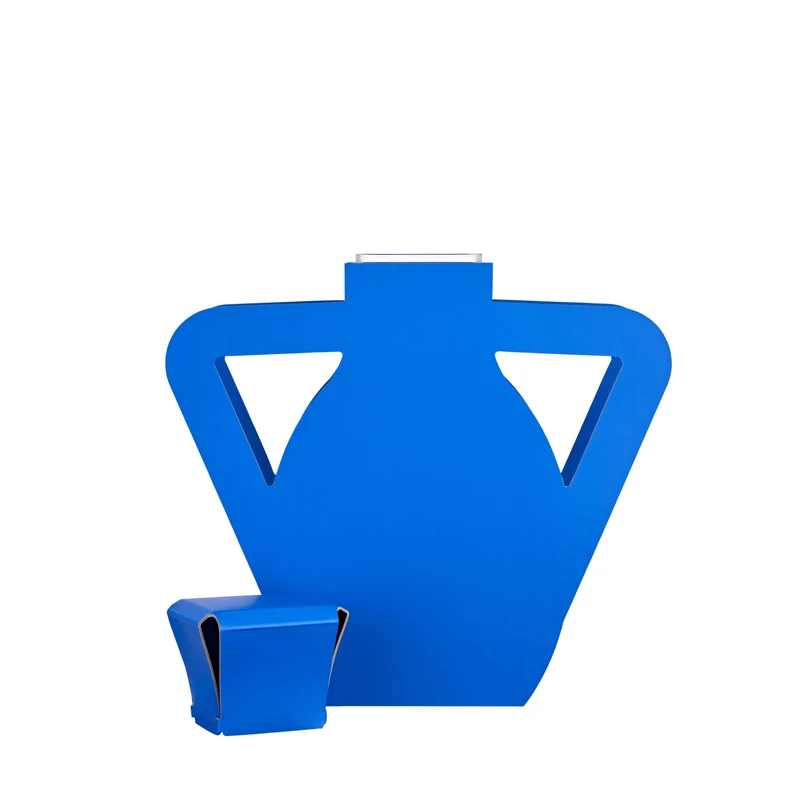 Leather Decorative Object VASE OTTO by Gianpaolo Venier for ADJ STYLE