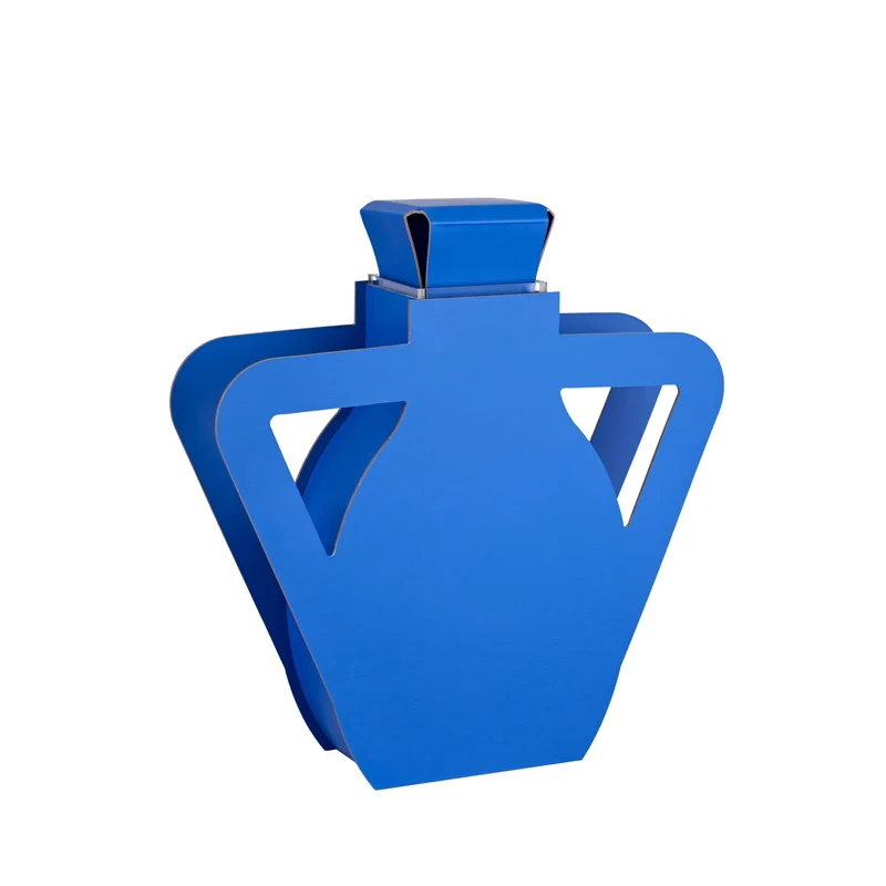 Leather Decorative Object VASE OTTO by Gianpaolo Venier for ADJ STYLE